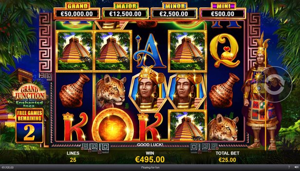 Grand Junction Enchanted Inca Slot Machine Review and Free Demo Game Plus  Top Casino Sites to Play