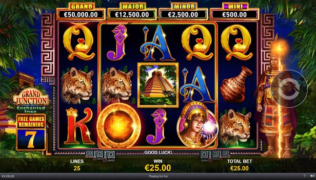 Grand Junction Enchanted Inca Slot Machine Review and Free Demo Game Plus  Top Casino Sites to Play