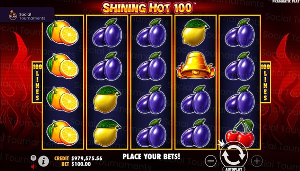 shining hot 100 slot