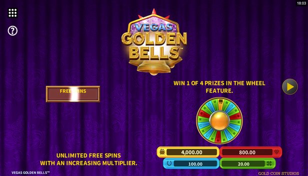 vegas golden bells slot