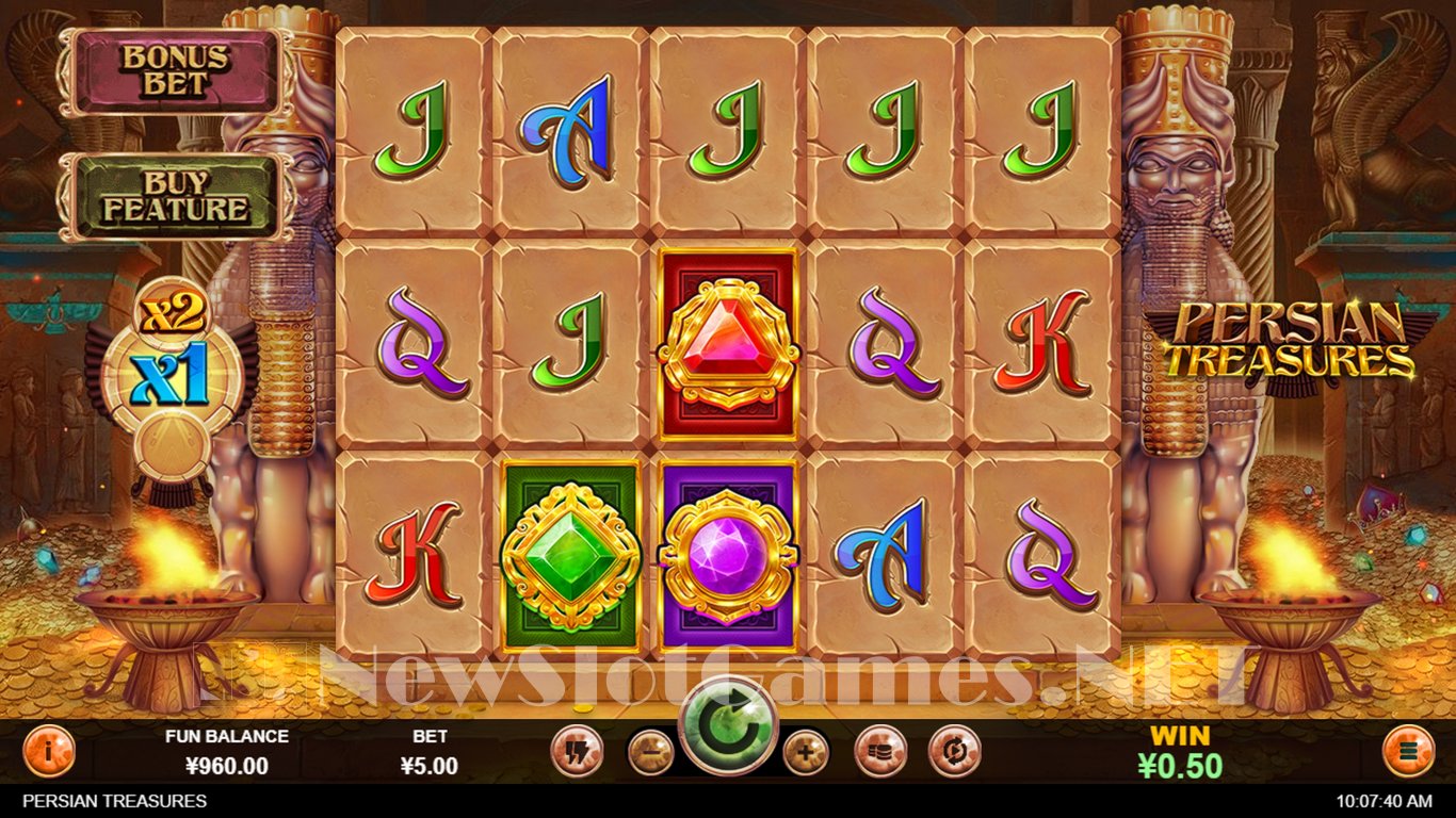 Persian Treasures Slot (RTG) Review 2024 & Demo Game