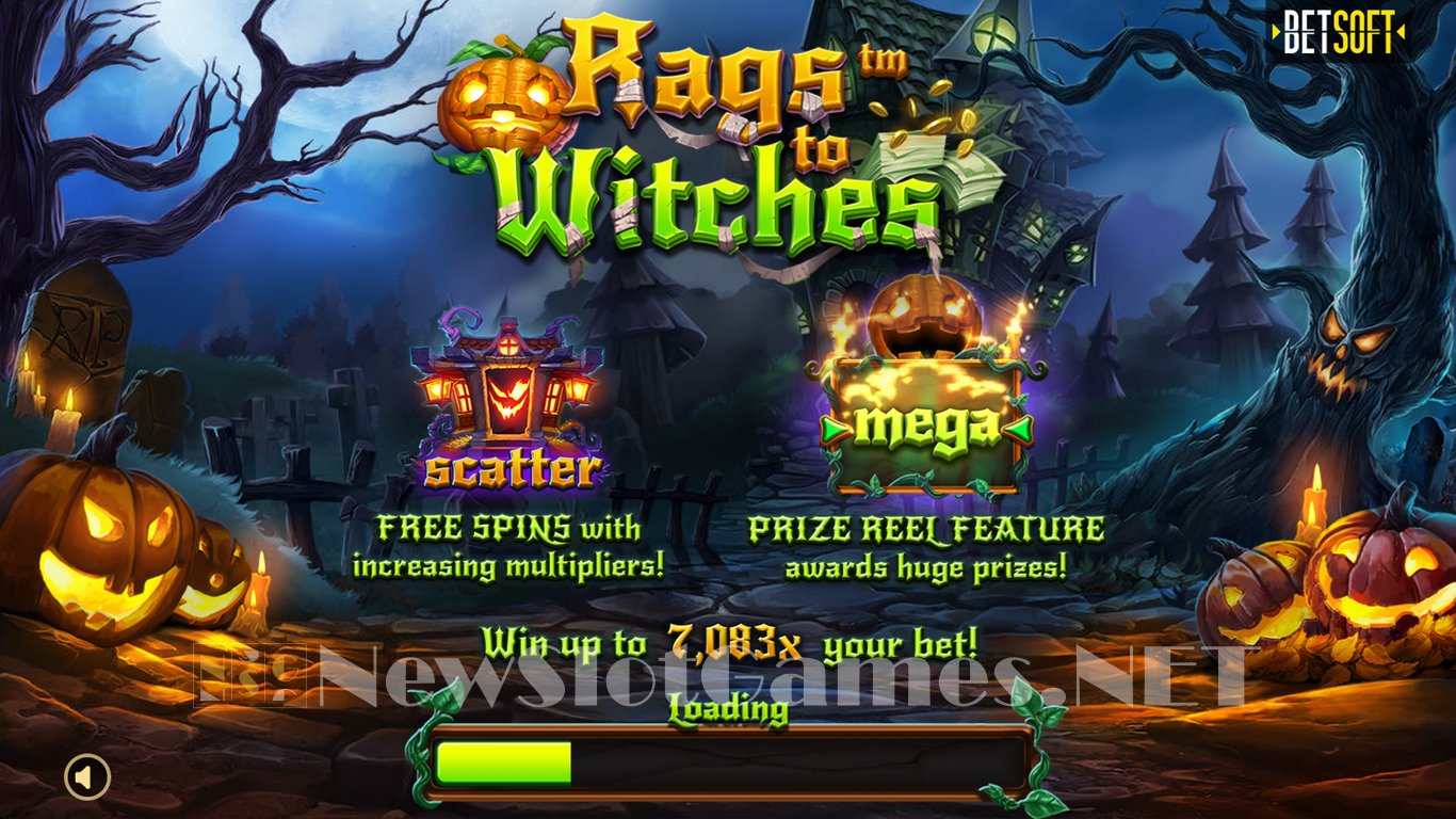 Rags to Witches Slot (BetSoft) Review 2024 & Demo Game