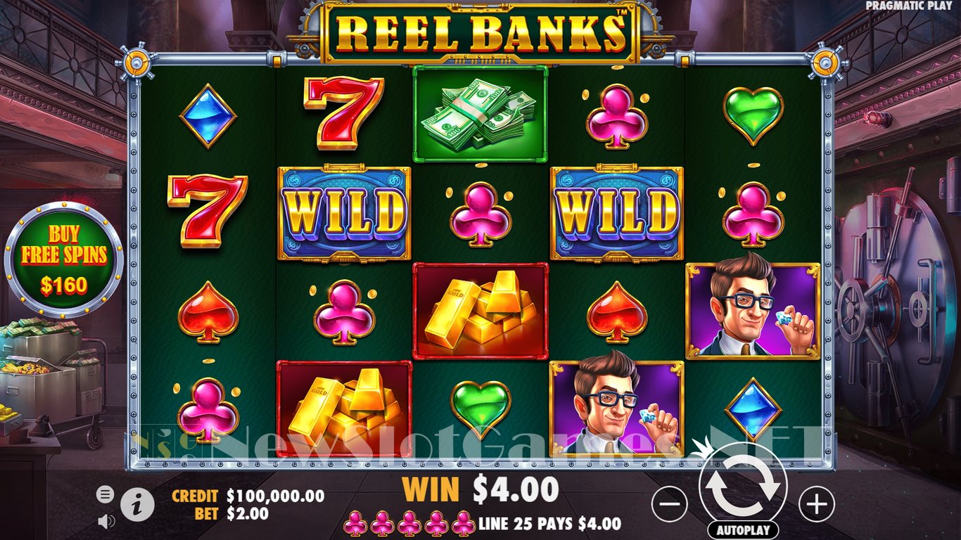 Reel Banks Slot (Pragmatic Play) Review 2024 & Demo Game