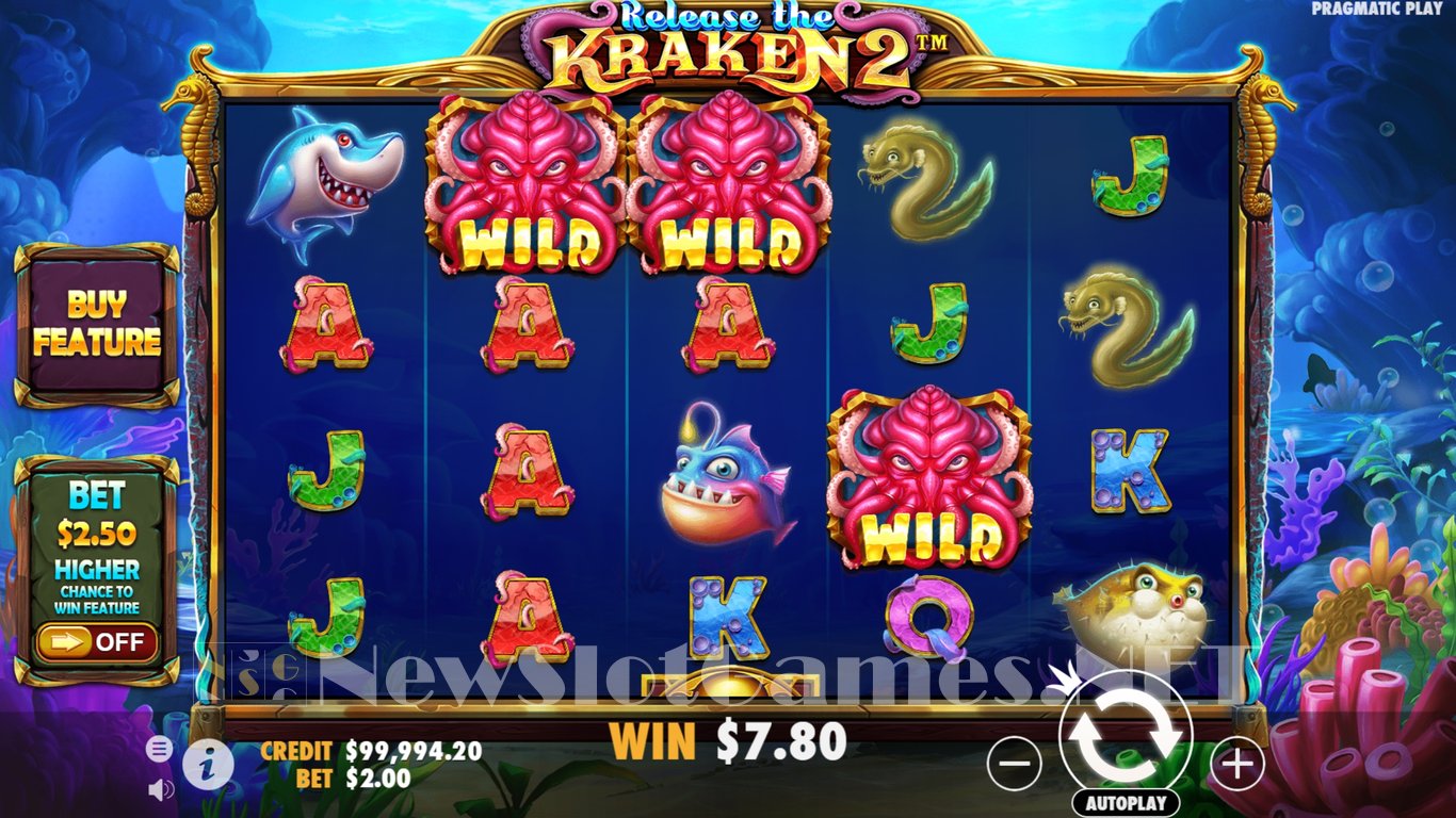 Release the Kraken 2 Slot Review & Demo by Pragmatic Play - Play Free ...