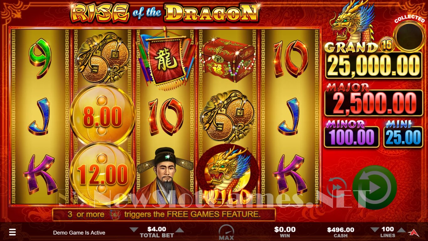 Rise of the Dragon Slot (Ainsworth) Review 2024 & Demo Game