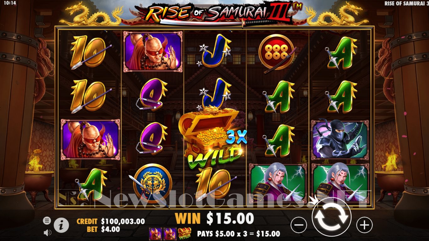 Rise Of Samurai 3 Slot Pragmatic Play Review 2024 And Demo Game