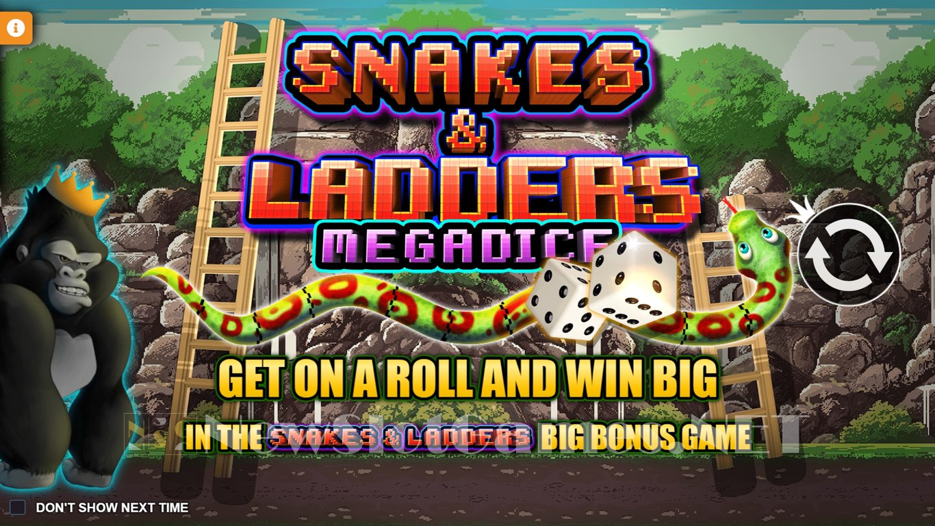 Snakes and Ladders Megadice Avaliação online do slot & Jogo do teste grátis  ✔️