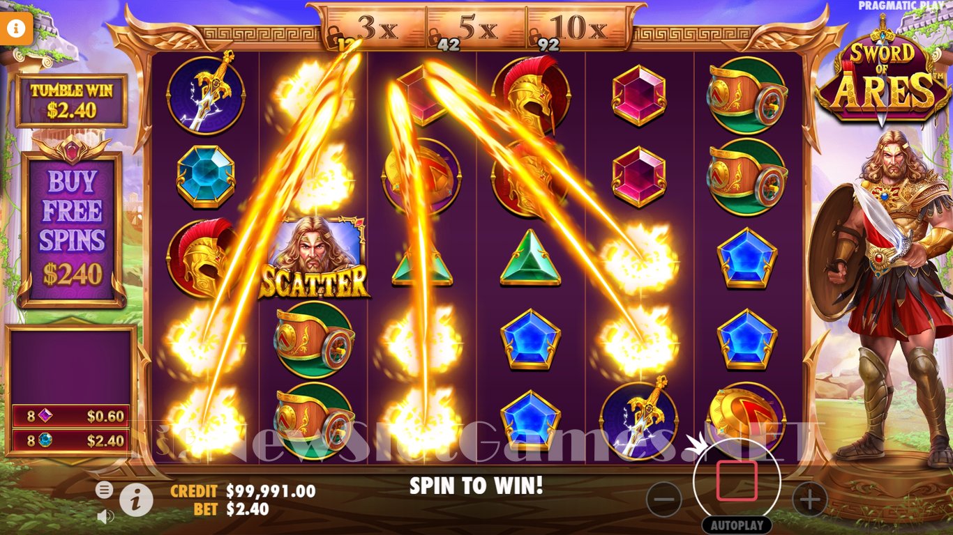 Play silver sword slot for free