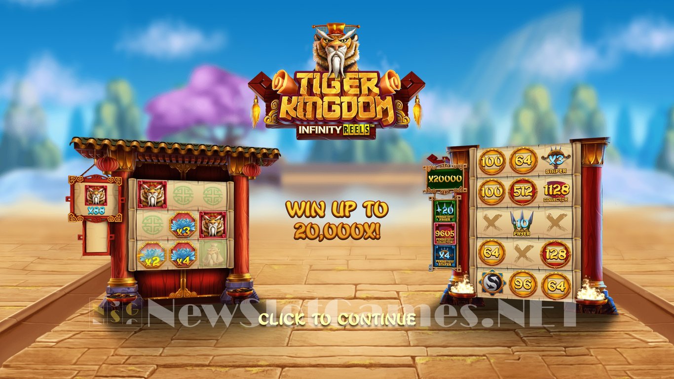 Tiger Kingdom Infinity Reels Slot (Relax Gaming) Review 2024 & Demo Game