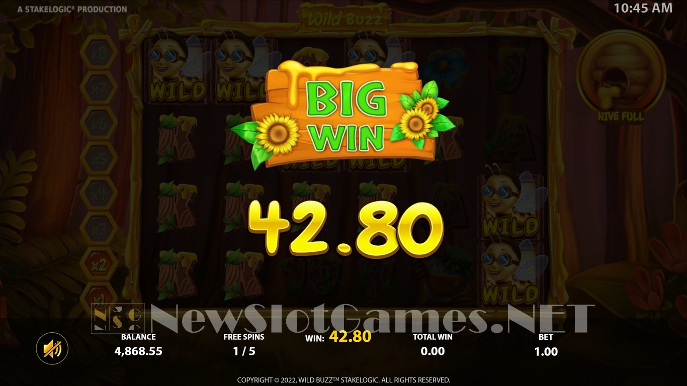 Wild Buzz Slot Stakelogic Review 2023 And Free Demo Game