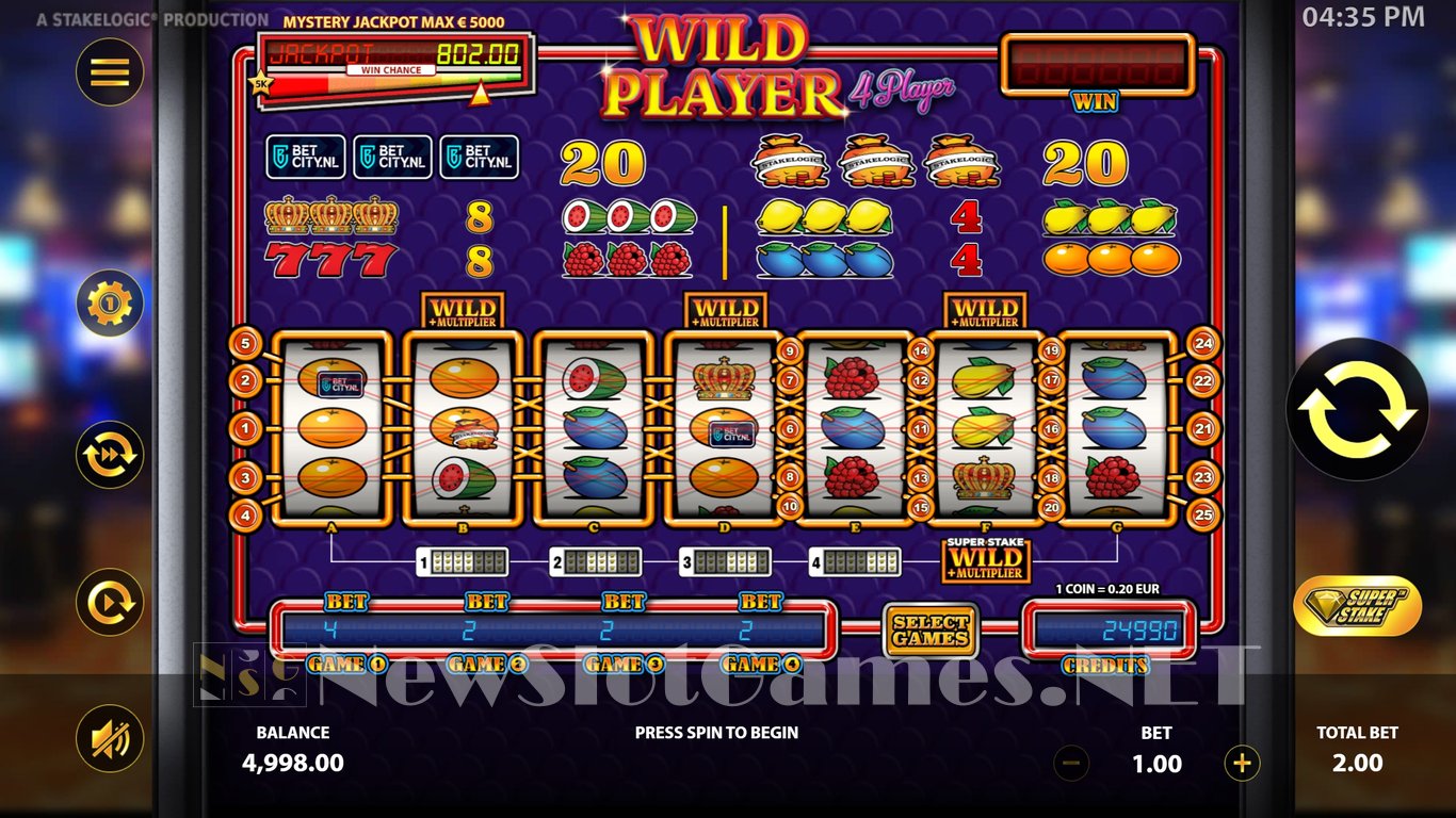 Wild Player 4 Player Slot Stakelogic Review 2024 Demo Game Wild Player 4 Player Slot Stakelogic Review 2024 Demo Game