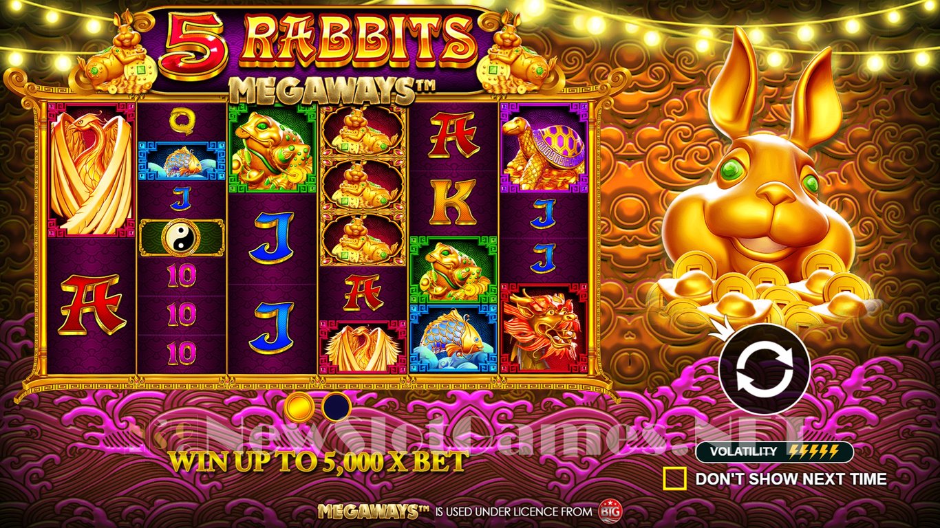 Play 5 slot machines