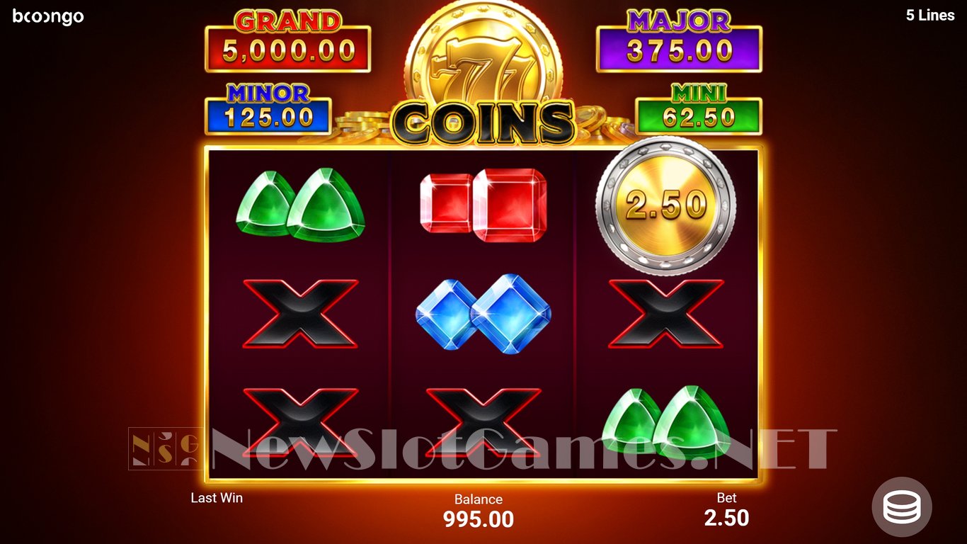 777 Coins Slot (BNG (Booongo)) Review 2024 & Demo Game