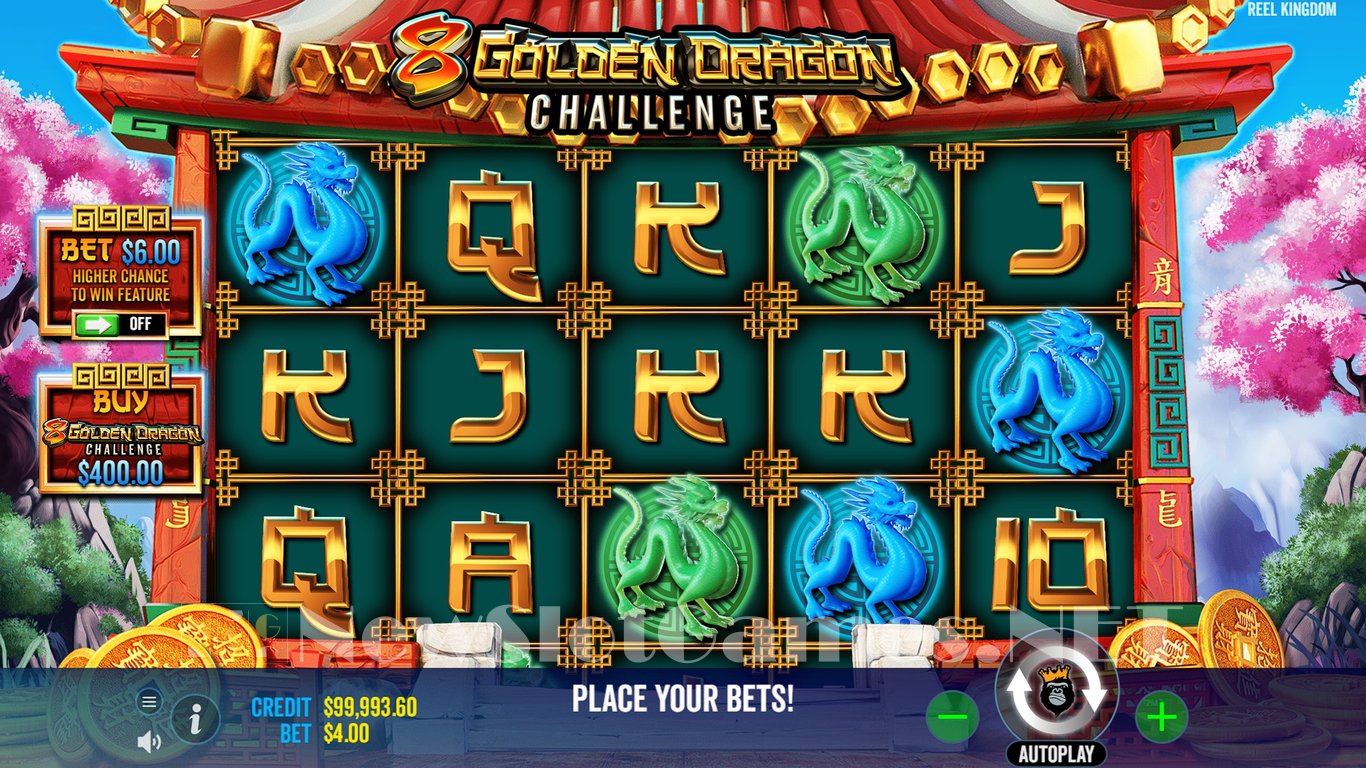 8 Golden Dragon Challenge Slot (Pragmatic Play) Review 2024 & Demo Game