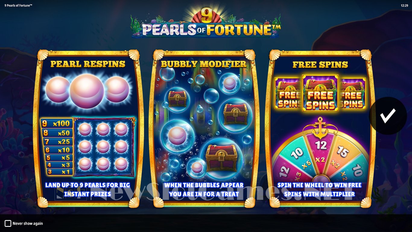 9 Pearls of Fortune slot