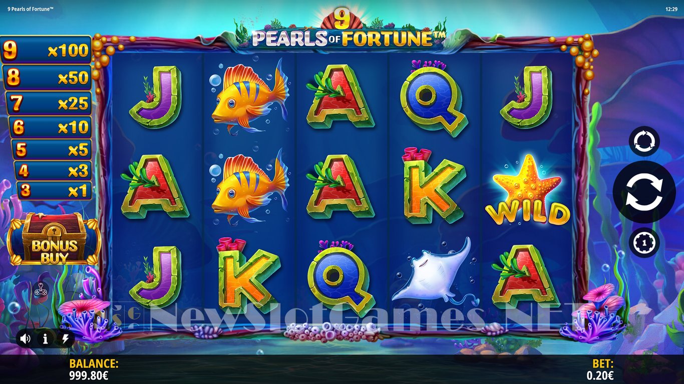 9 Pearls of Fortune Slot (iSoftBet) Review 2024 & Demo Game