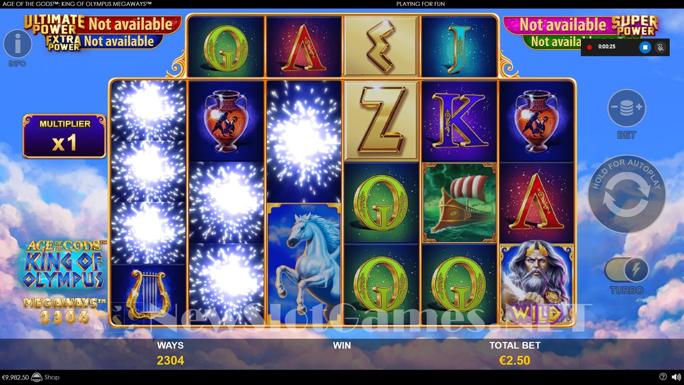 Age Of The Gods King Of Olympus Megaways Slot (Playtech) Review 2024 ...