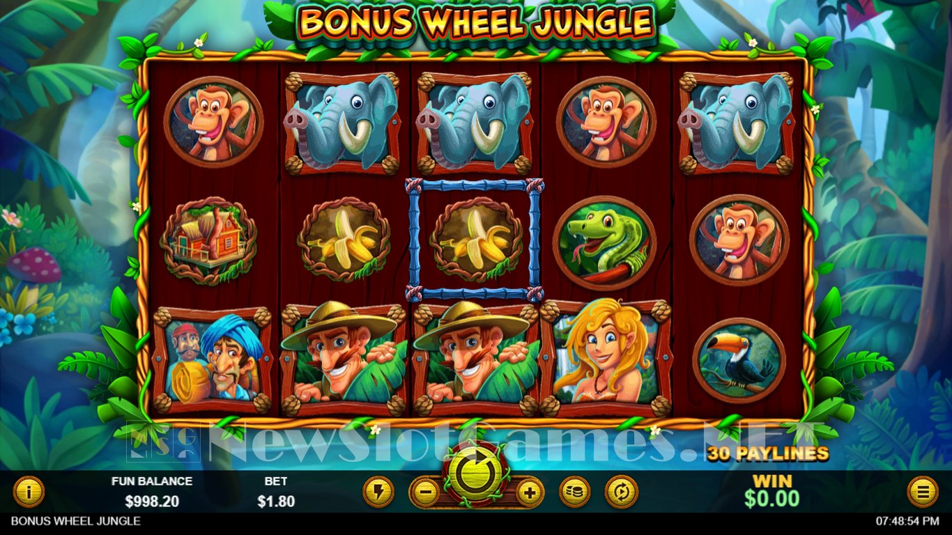 Bonus Wheel Jungle