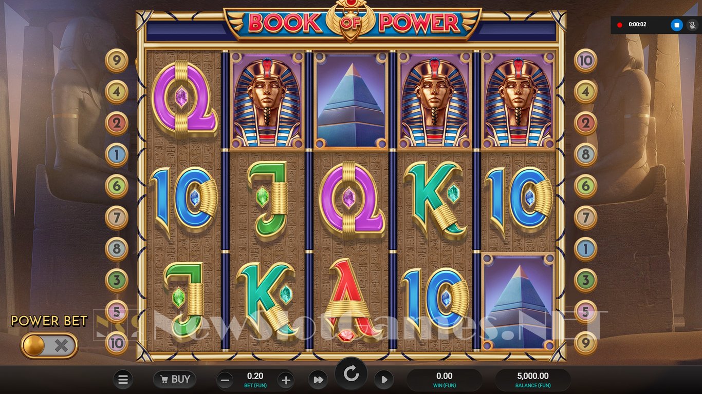 Book of Power Slot (Relax Gaming) Review 2024 & Demo Game