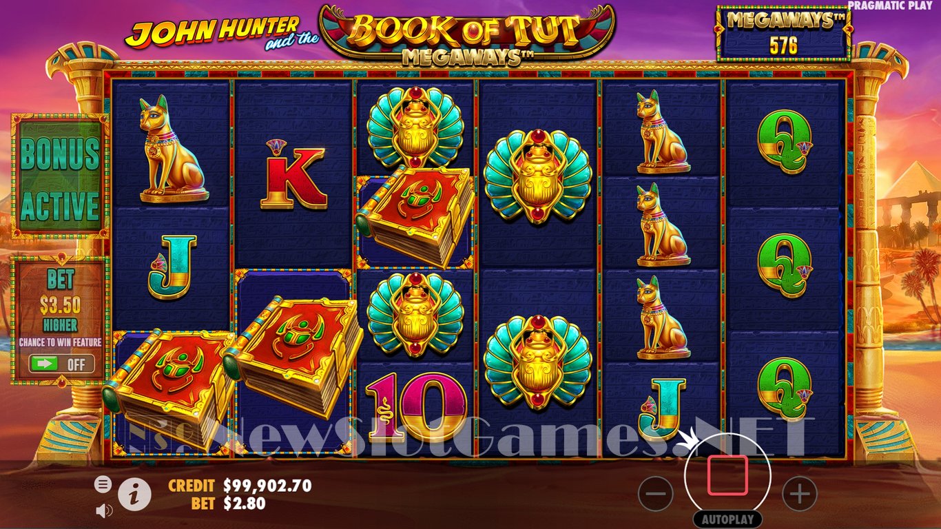 Book of Tut Megaways Slot (Pragmatic Play) Review 2024 & Demo Game