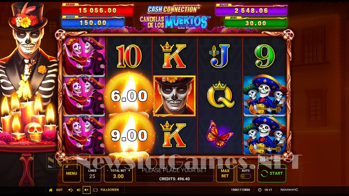 Candelas de los Muertos Senor Muerte Slot (Greentube) Review 2024 ...