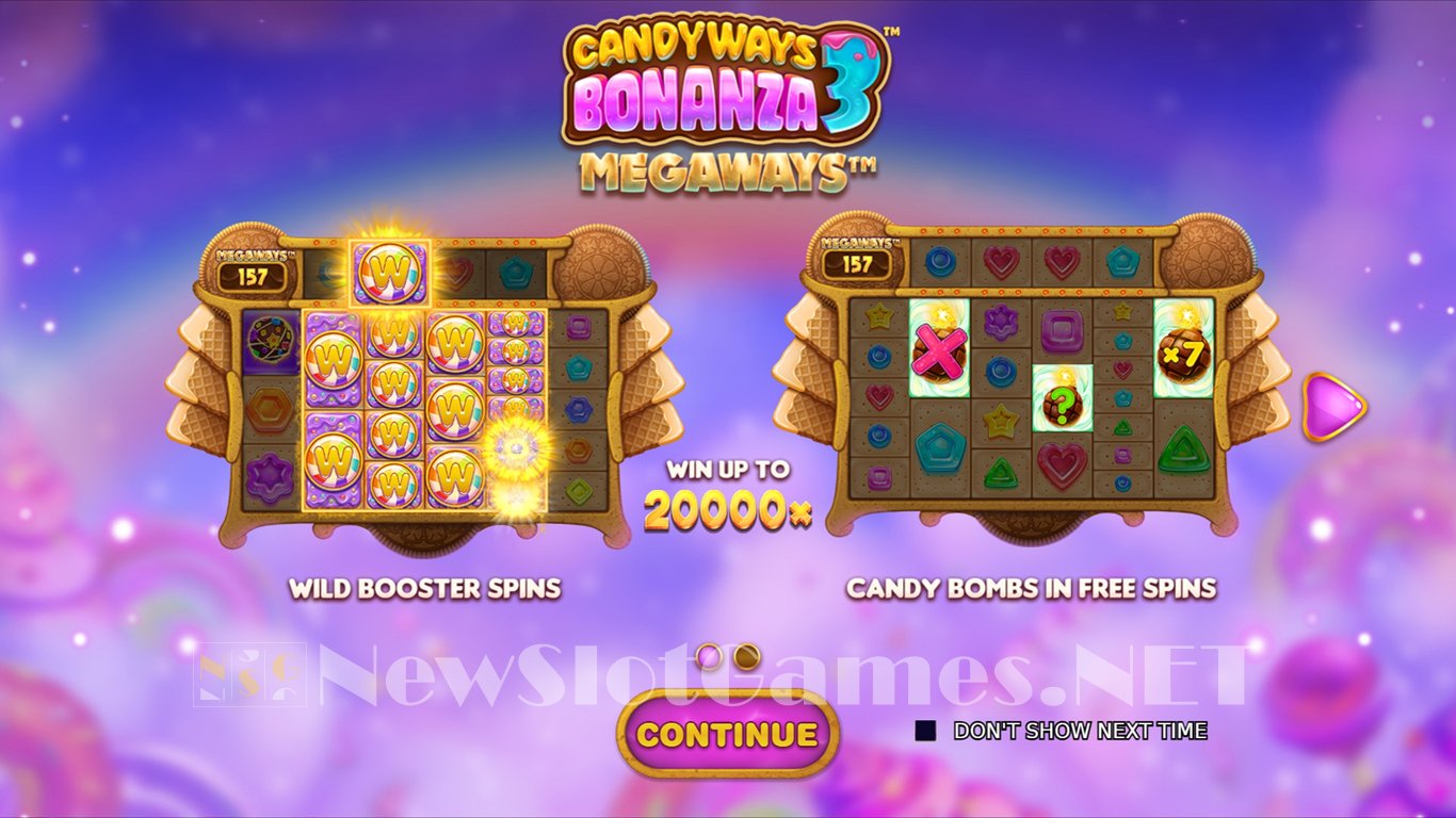 candyways bonanza megaways demo