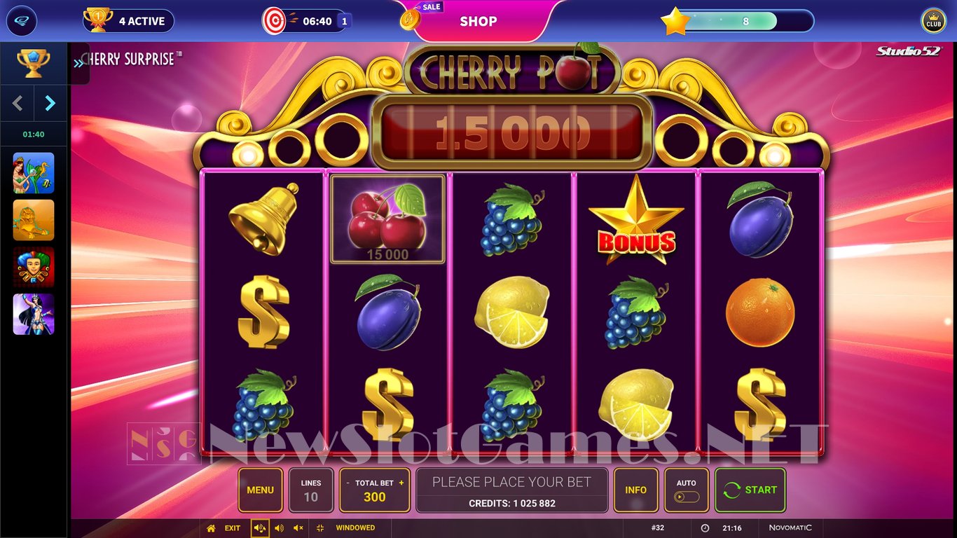 Cherry Surprise Slot (Greentube) Review 2024 & Demo Game