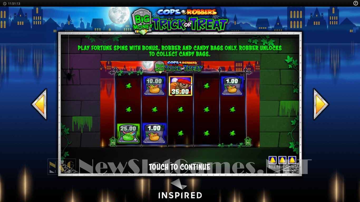 GET SPOOKY WITH INSPIRED'S LATEST HALLOWEEN SLOT: COPS 'N' ROBBERS