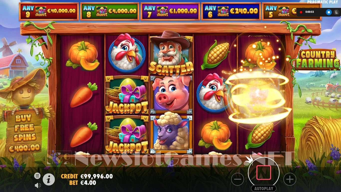 Country Farming Slot (Pragmatic Play) Review 2024 & Demo Game