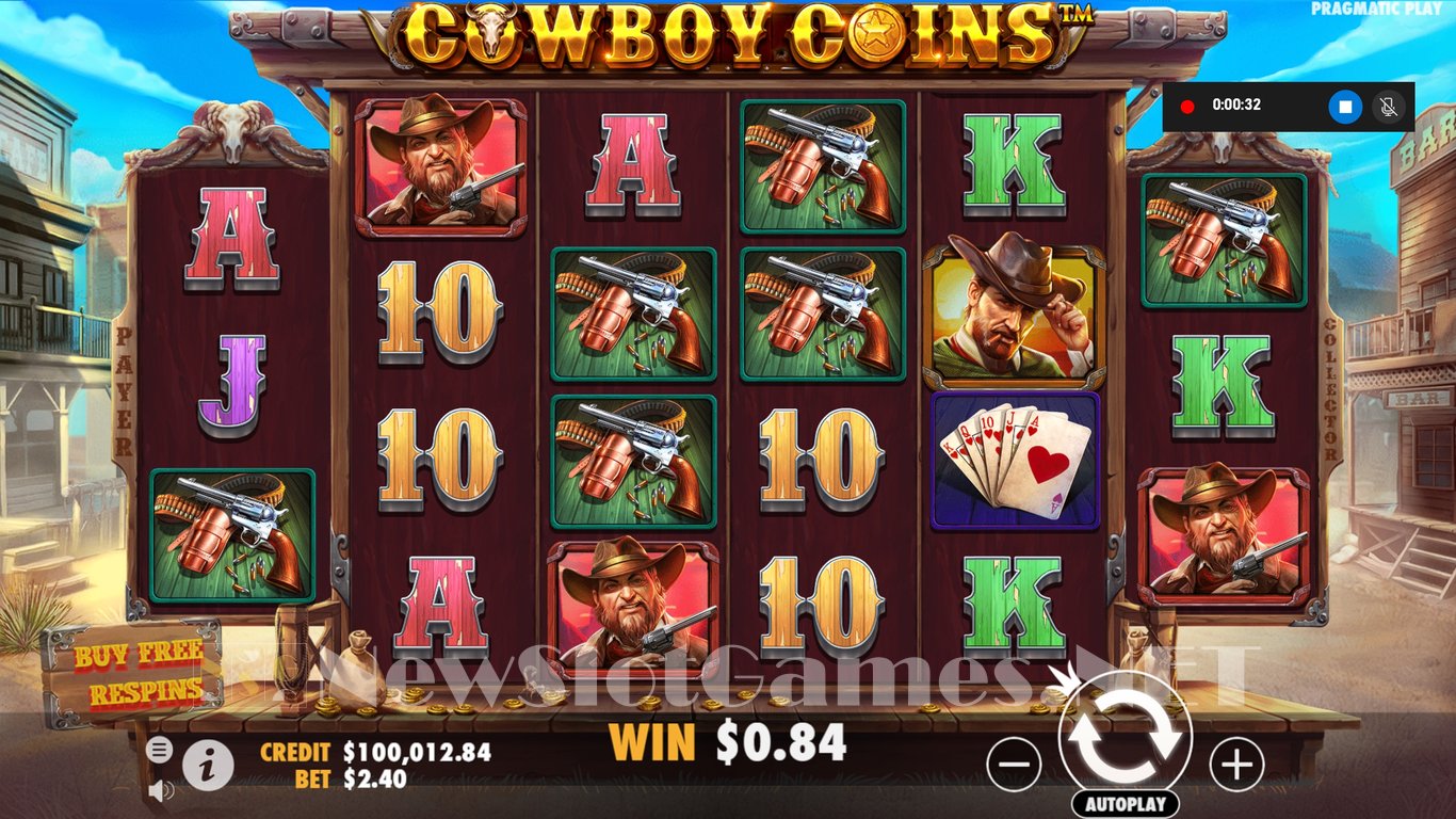 Cowboy Coins Slot (Pragmatic Play) Review 2024 & Demo Game