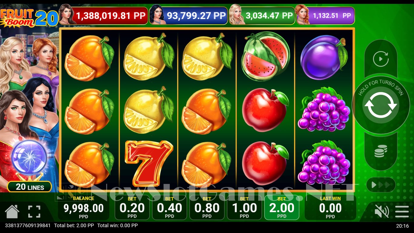 Fruit Boom 20 Slot (Pateplay) Review 2024 & Demo Game