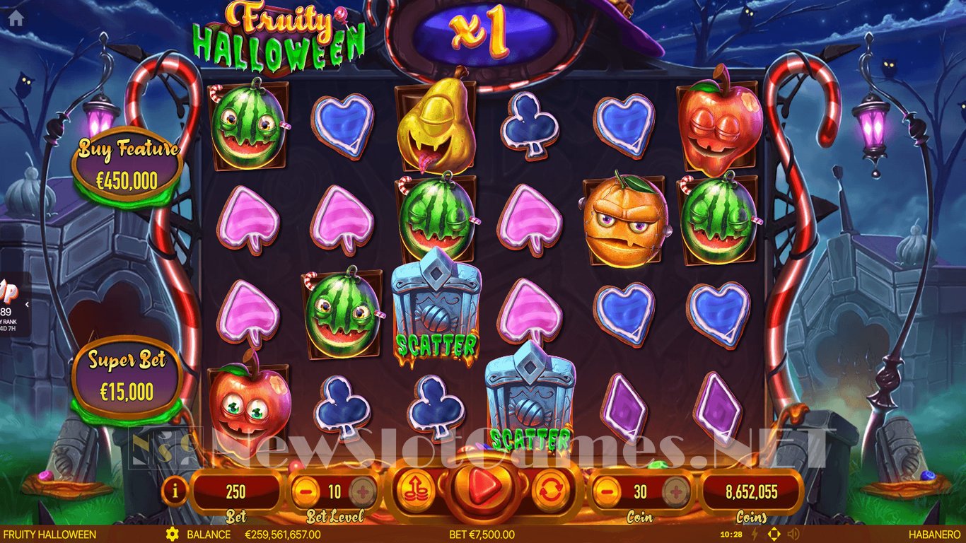 Fruity Halloween Slot (Habanero) Review 2024 & Demo Game