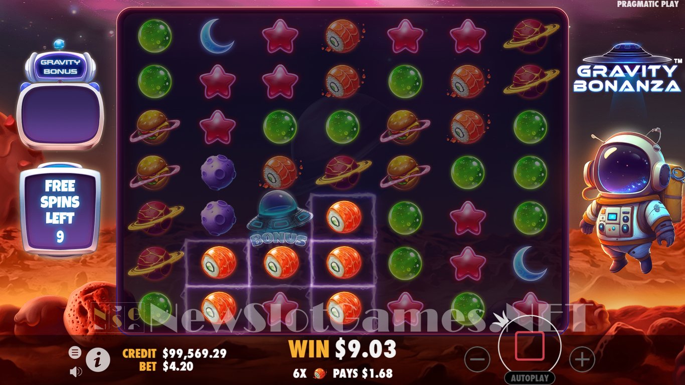 Gravity Bonanza Slot (Pragmatic Play) Review 2024 & Demo Game