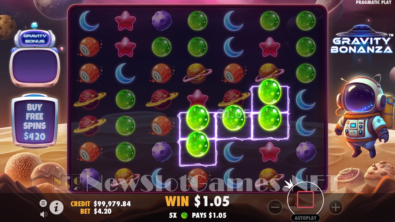 Gravity Bonanza Slot (Pragmatic Play) Review 2024 & Demo Game