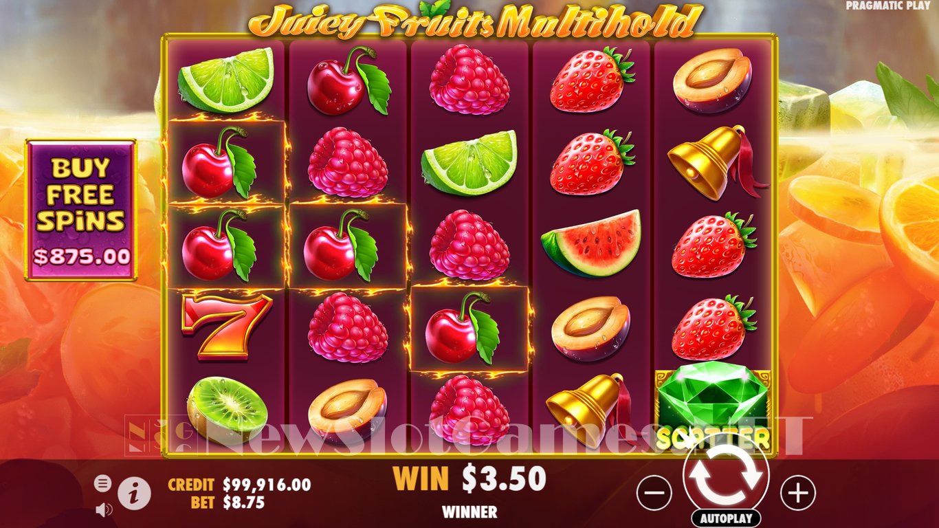 Juicy Fruits Multihold Slot (Pragmatic Play) Review 2024 & Demo Game