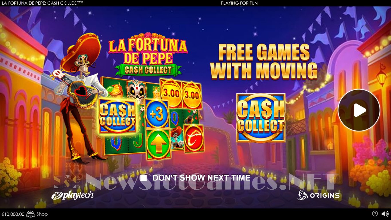 La Fortuna De Pepe Cash Collect Slot (Playtech) Review 2024 & Demo Game