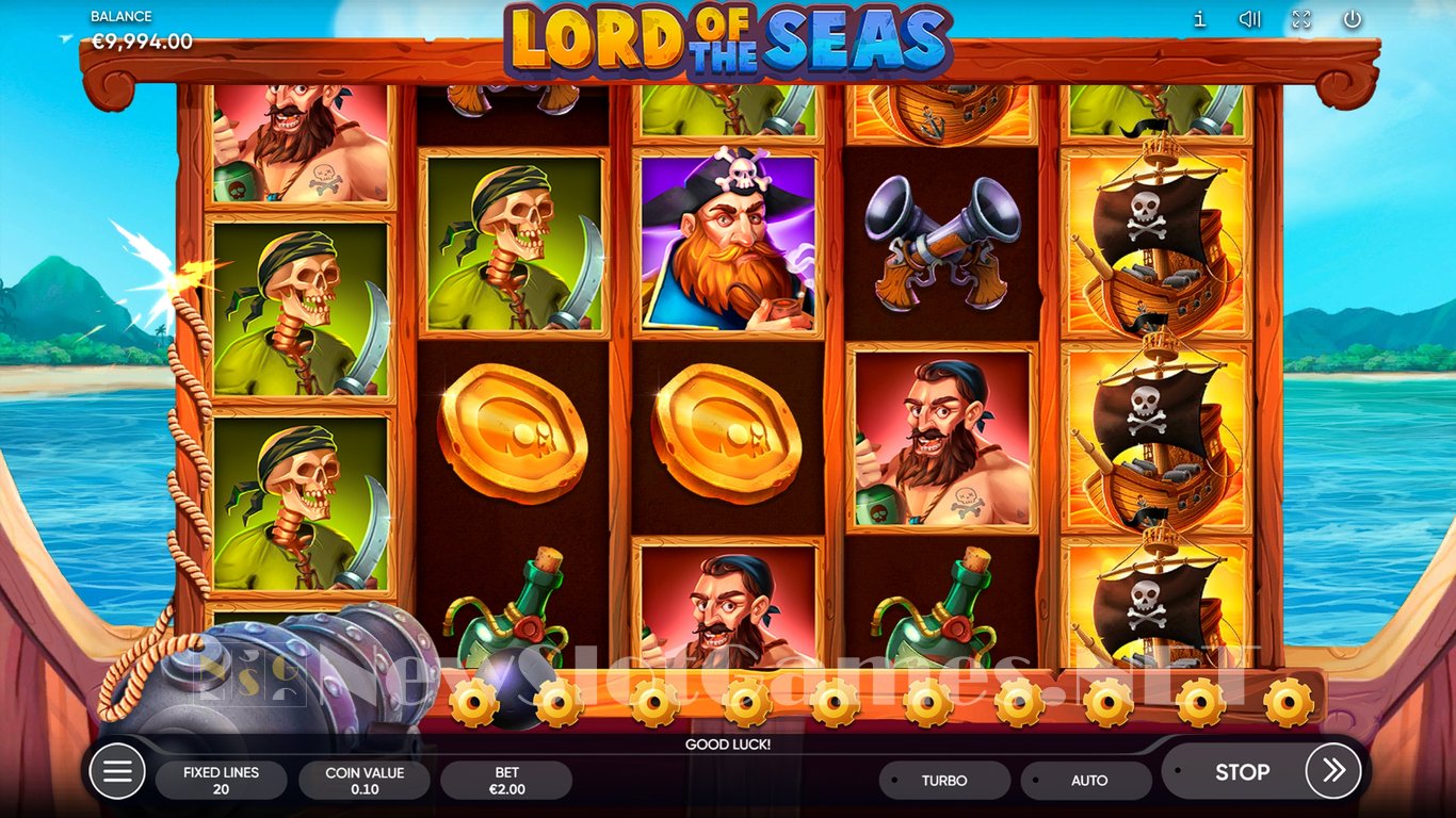 Lord of the Seas (Endorphina) Slot Review & Demo Game