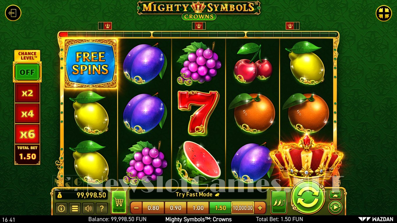 Mighty Symbols™ Crowns Slot (Wazdan) Review 2024 & Demo Game