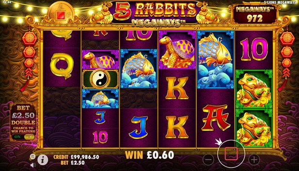 5 Rabbits Megaways Slot – Take a Chance at Asian Luck!