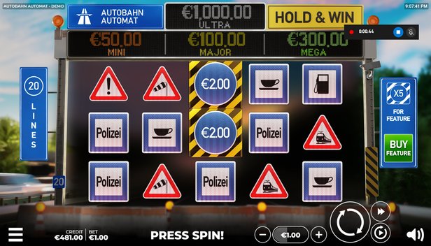 Autobahn Automat slot