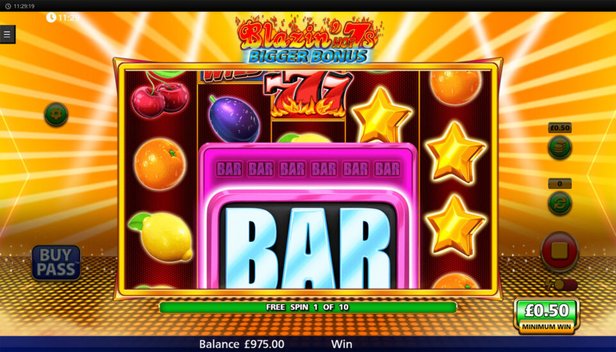 Blazin Hot 7s Free Play in Demo Mode