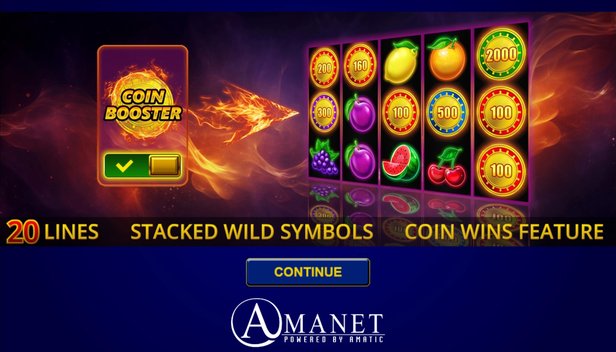 Blazing Coins 20 slot