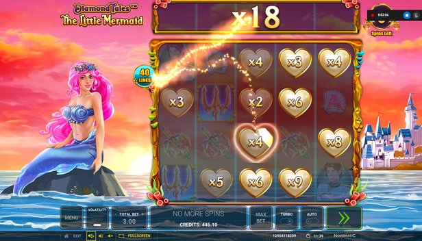 little mermaid slot machine