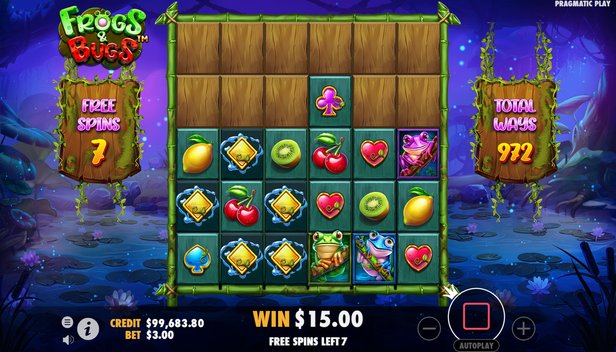 Frogs & Bugs Slot (Pragmatic Play) Review 2024 & Demo Game