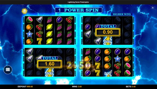 Lightning Seven Power Spins slot