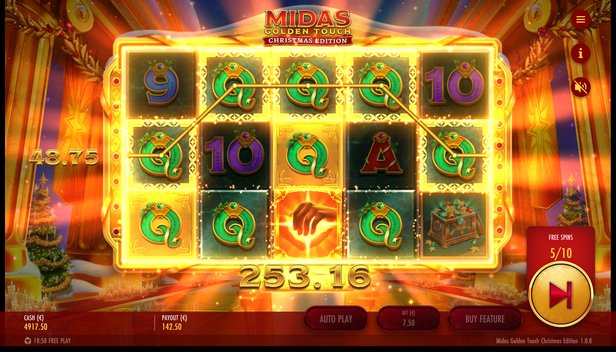 Thunderkick Launches Midas: Golden Touch Christmas Edition with Festive  Features