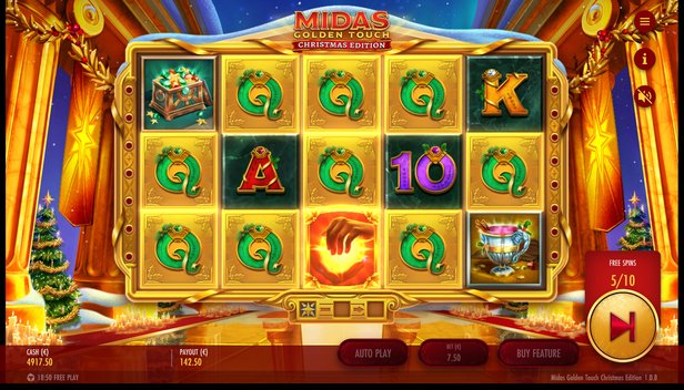 Midas Golden Touch Slot Review 🥇 (2023) - RTP & Free Spins