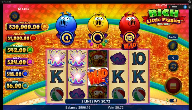 Multiple JACKPOTS !! Amazing ! Rich Little Piggies Slot 🤑 