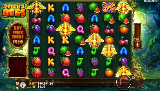 Sticky Bees Slot (Pragmatic Play) Review 2024 & Demo Game