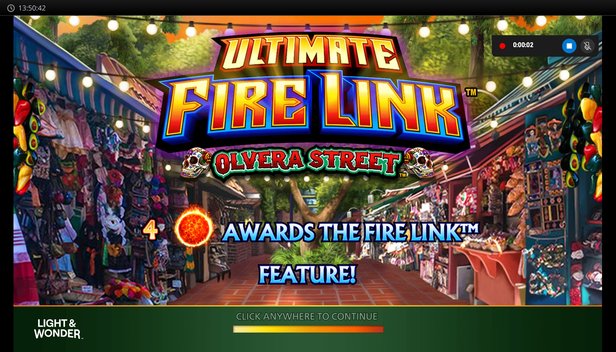 Ultimate Fire Link Olvera Street Free Play in Demo Mode